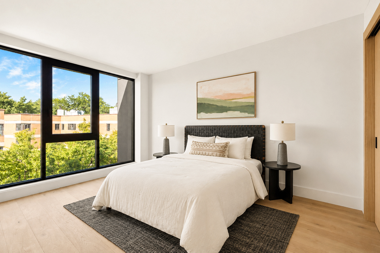 Residence 4A bedroom with terrace view