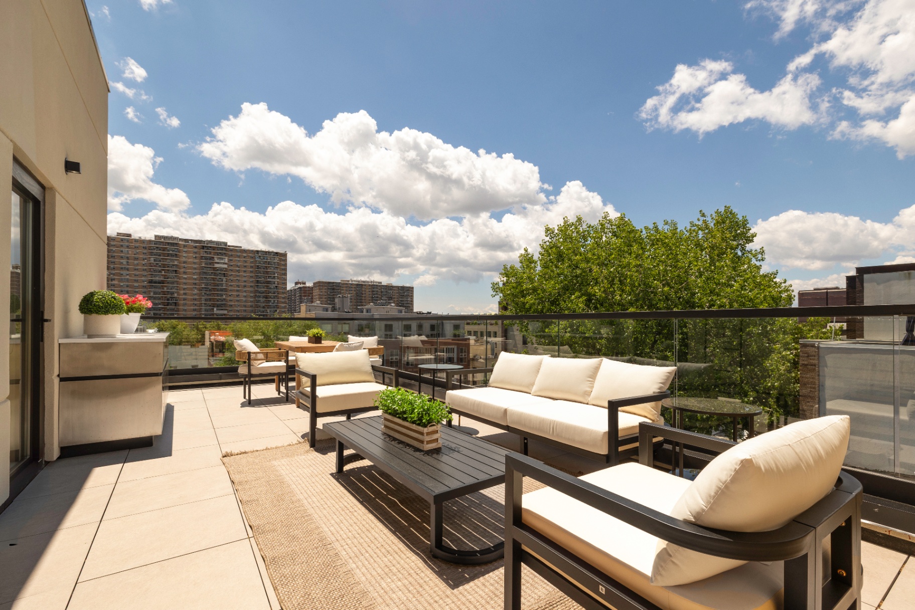 Representative — Residence 4B rooftop terrace by day